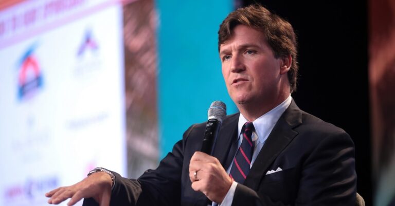 Tucker Carlson (photo credit: Gage Skidmore)