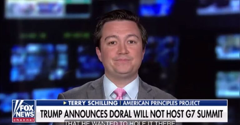 Terry Schilling on "Fox & Friends First" (screenshot)