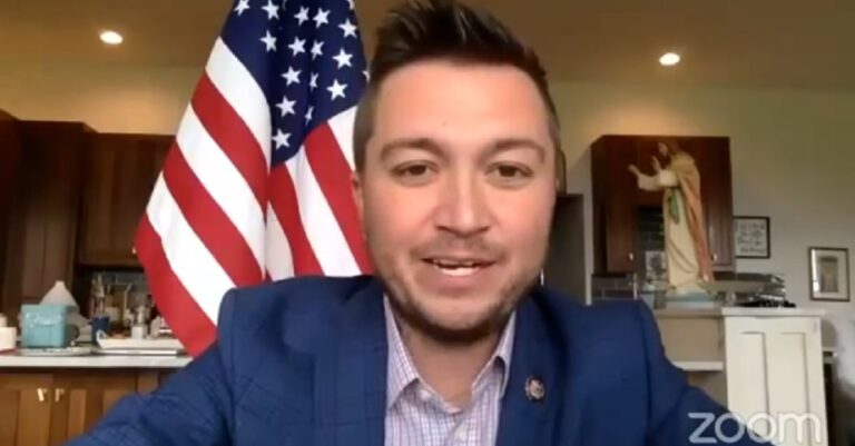 Terry Schilling on "Techlash After COVID-19" webinar (screenshot)