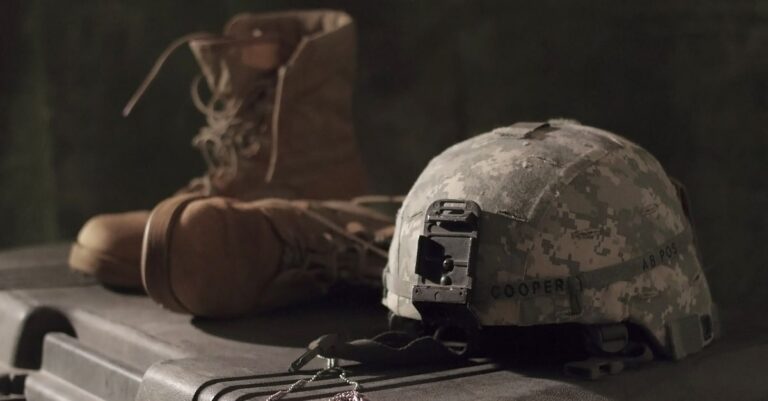 Military gear (public domain photo)