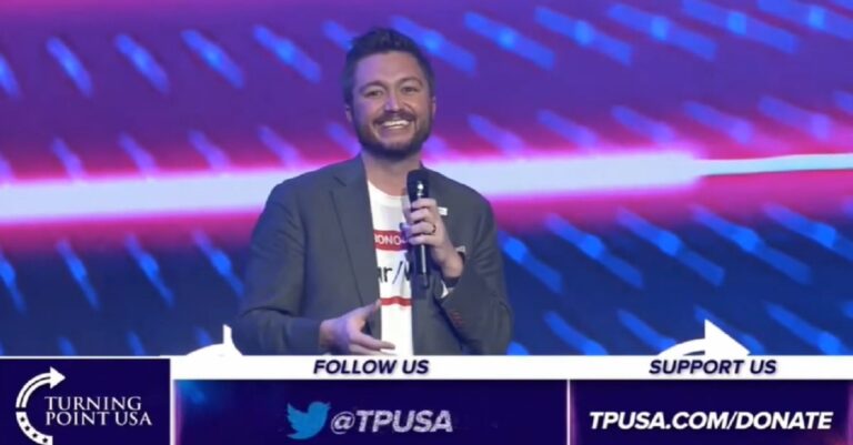 Terry Schilling speaks at AmericaFest 2021 (screenshot)