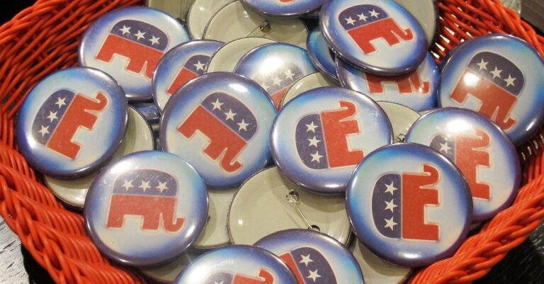 Republican Party buttons