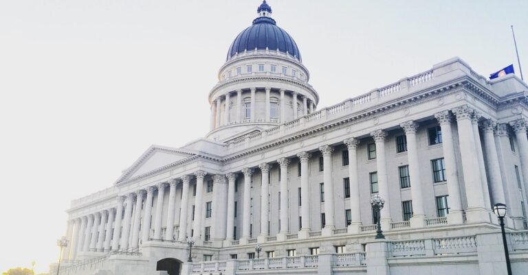 Utah state capitol (public domain image)